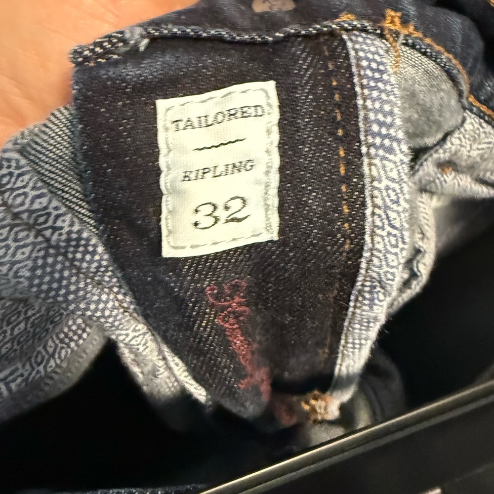 Robert Graham Indigo Denim Jeans size 32 * 28 - Picture 5 of 5